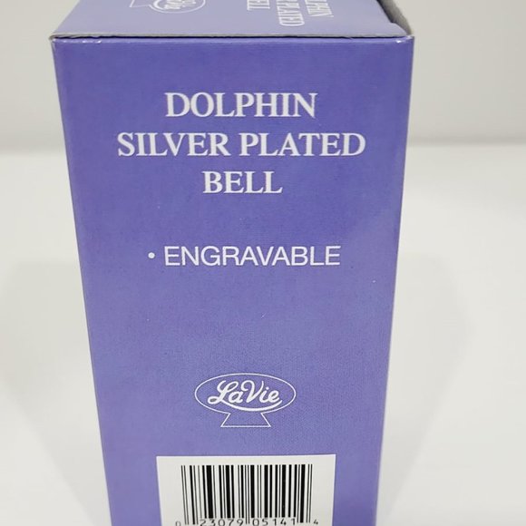 Dolphin SILVER plated Bell - Home Decoration - Kitchen Decoration. - Picture 3 of 6